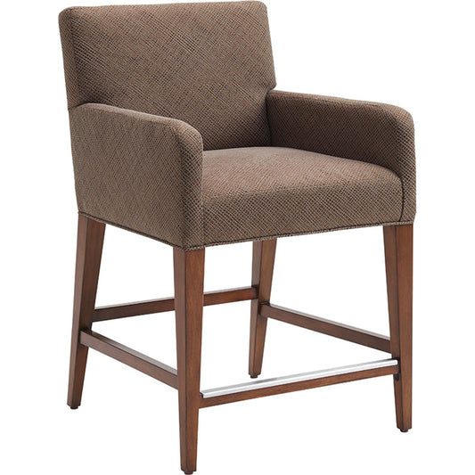 001 SR-835588 | Additional Silo | Perry Counter Stool by Lexington in brown. Made from unique in a transitional style.