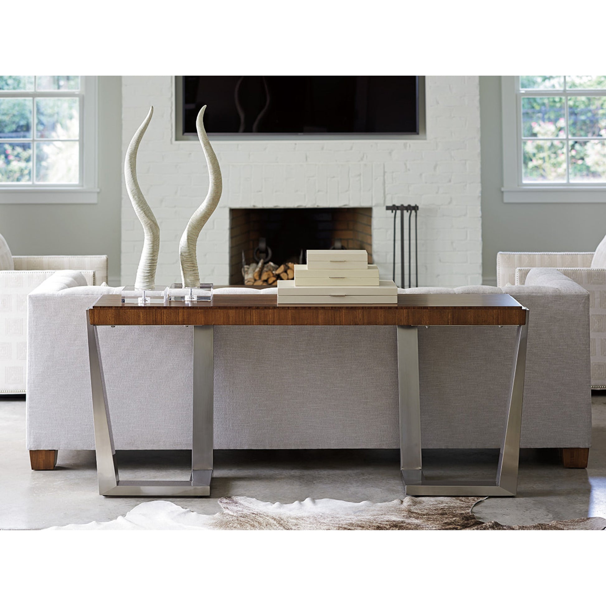 Langston Console by Lexington. Made from unique in a modern style.