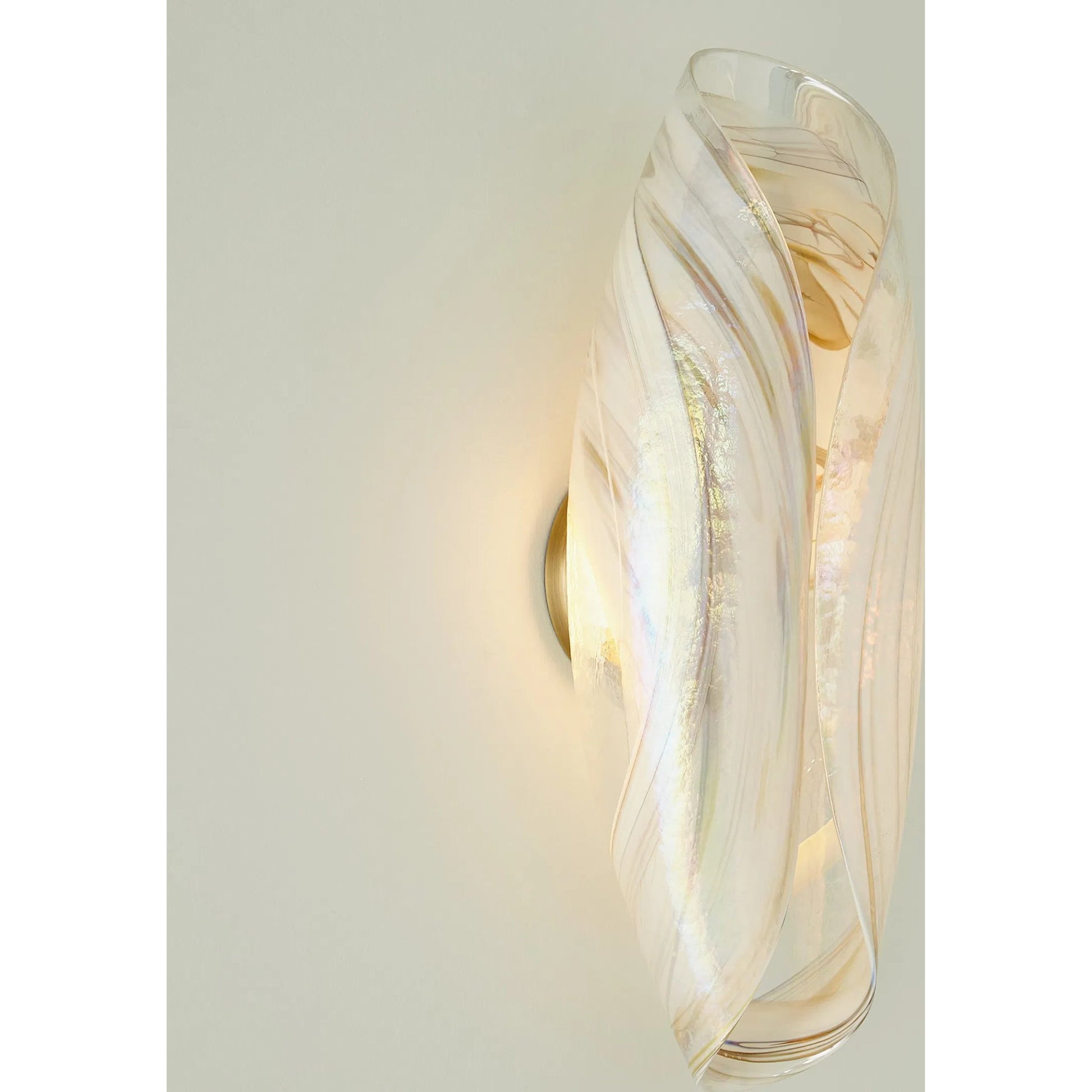 Murano Wall Sconce by Global Views. Made from aluminum, acrylic, steel, art glass in a modern style.