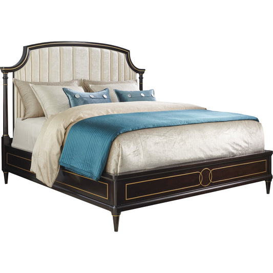Regency Upholstered Bed by Lexington. Made from unique in a traditional style.