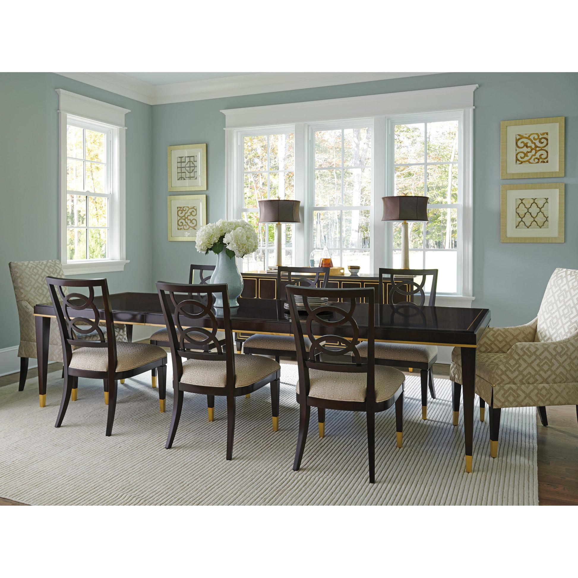 Pierce Upholstered Side Chair by Lexington. Made from unique in a transitional style.