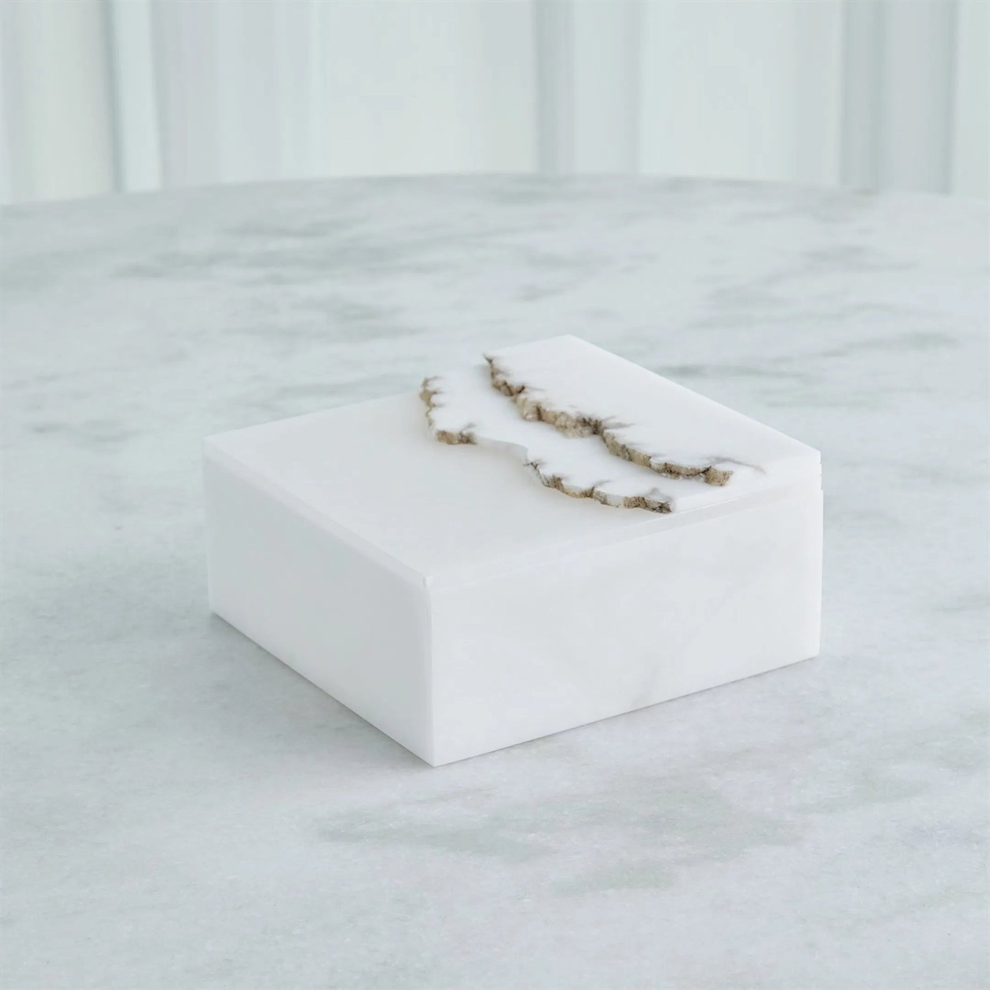 Terrain Alabaster Box by Global Views in alabaster. Made from unique in a modern style.