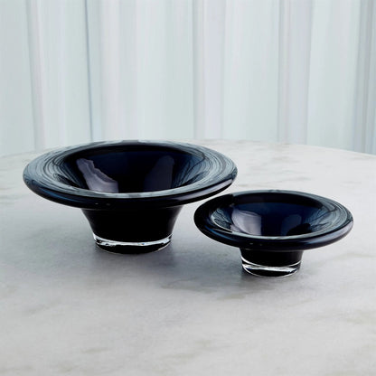 Tourneau Bowl by Global Views. Made from art glass in a eclectic & global style.