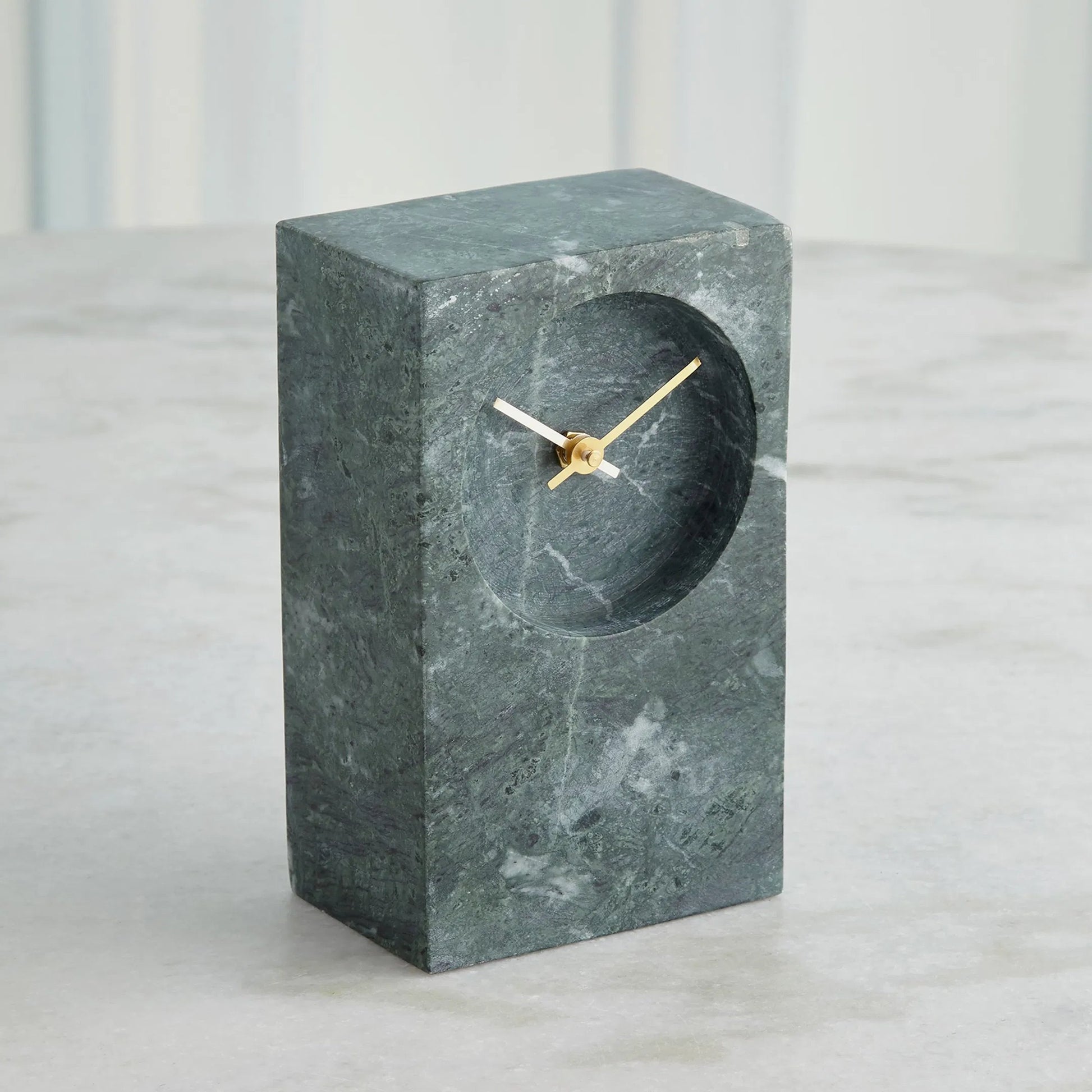 Marble Tower Clock by Global Views. Made from unique in a modern style.