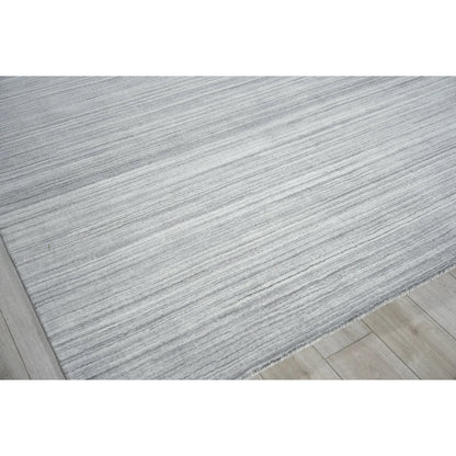 Serenity 7389 Indoor/Outdoor Rug by Exquisite Rugs in grey, silver. Made from pet in a unique style.