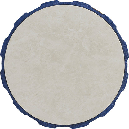 Chelsea Accent Table by Lexington in cobalt. Made from unique in a modern style.