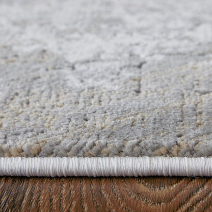 Waldor Rug - 73539NDF by Feizy in gray, silver, taupe. Made from polypropylene, polyester in a unique style.