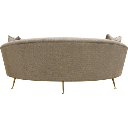 Luna Sofa by Pasargad Home. Made from polyester fabric in a modern style.