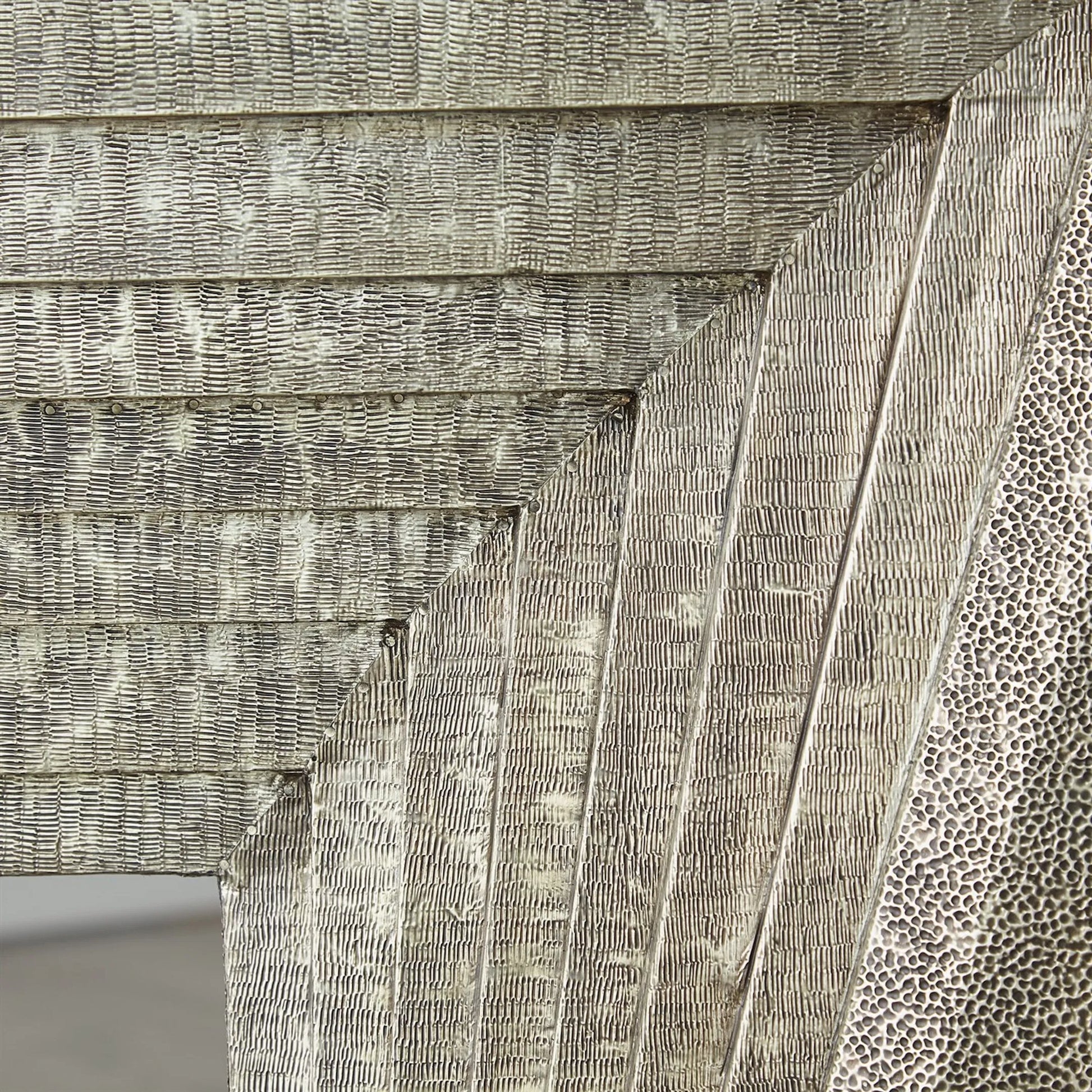 Deco Console by Global Views. Made from mdf, metal in a modern style.