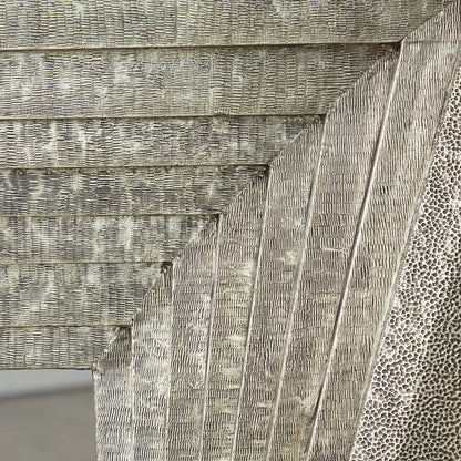 Deco Console by Global Views. Made from mdf, metal in a modern style.