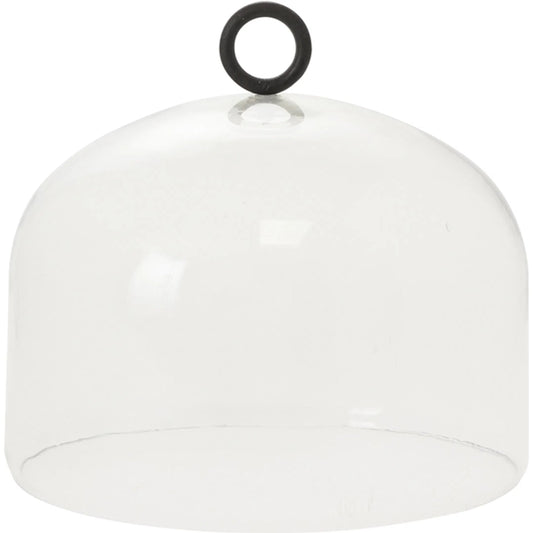 Hazy Cloche by Accent Decor in clear. Made from glass in a unique style.