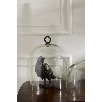 Hazy Cloche by Accent Decor in clear. Made from glass in a unique style.