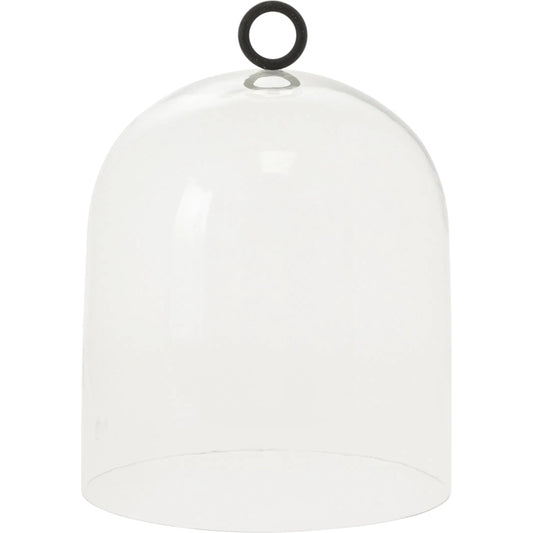 Hazy Cloche by Accent Decor in clear. Made from glass in a unique style.