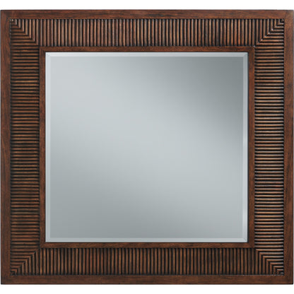 Helena Mirror by Lexington in walnut. Made from unique in a traditional style.