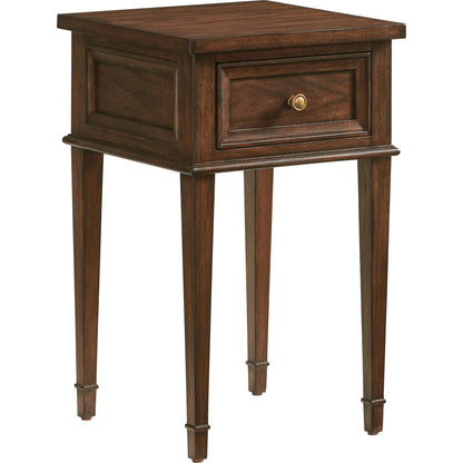 Surrey Night Table by Lexington in walnut. Made from unique in a traditional style.