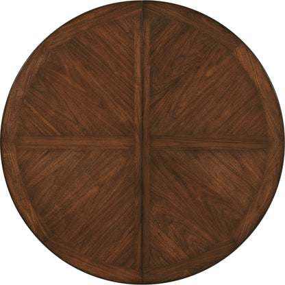 Palo Alto Dining Table by Lexington in walnut. Made from unique in a traditional style.