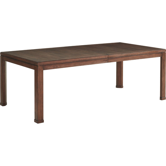 Elk Grove Dining Table by Lexington in walnut. Made from unique in a traditional style.