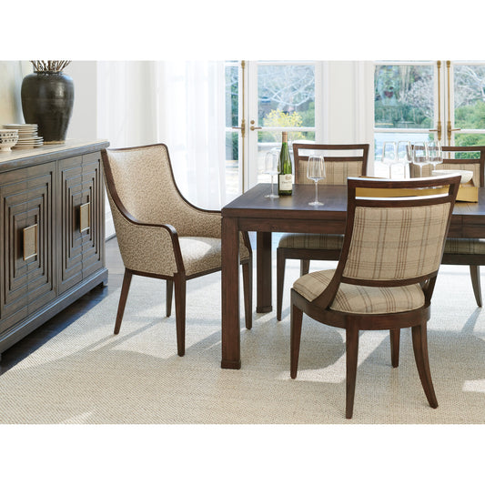 Bromley Upholstered Arm Chair by Lexington. Made from unique in a transitional style.