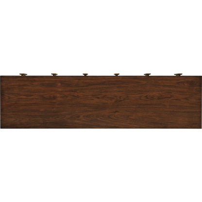 Modesto Media Console by Lexington in walnut. Made from unique in a transitional style.