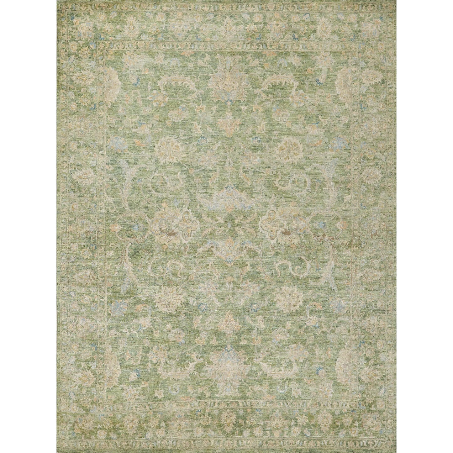 001 SI-2543622,SI-2543623 | Primary Silo | Santorini 7413 Rug by Exquisite Rugs in green. Made from wool, silk in a unique style.
