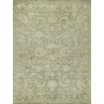 Santorini 7413 Rug by Exquisite Rugs in green. Made from wool, silk in a unique style.