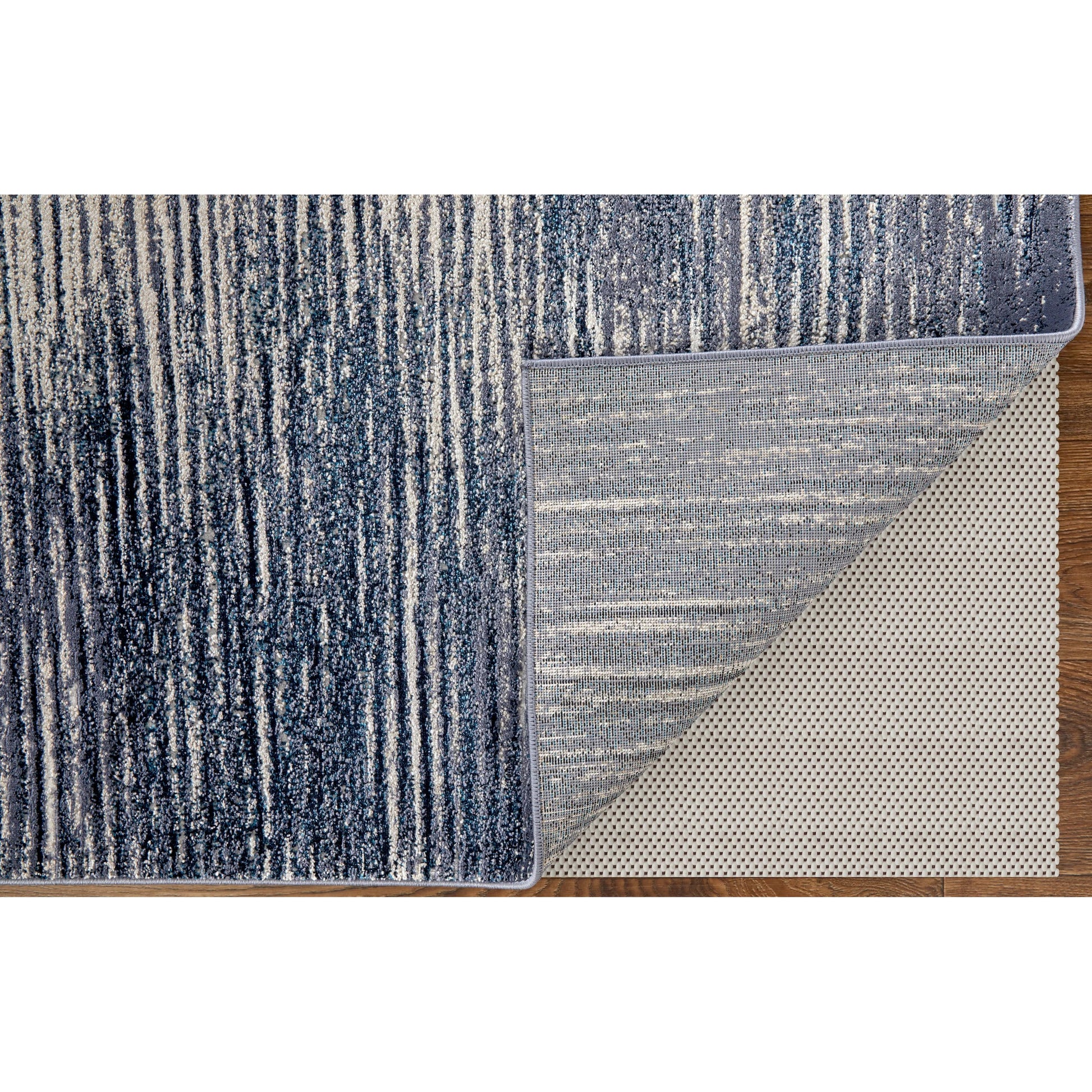 Indio Gradient & Rug - 39GXF by Feizy in blue, gray, ivory. Made from unique in a unique style.