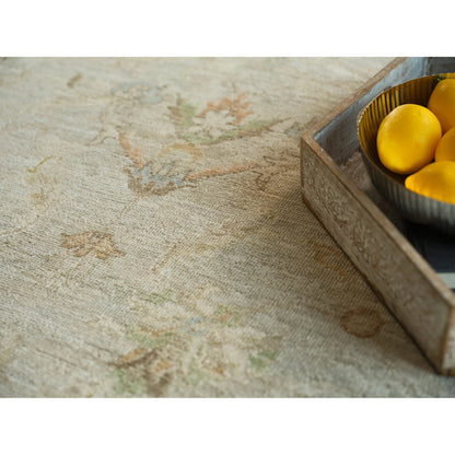 Santorini 7417 Rug by Exquisite Rugs in light silver. Made from wool, silk in a unique style.