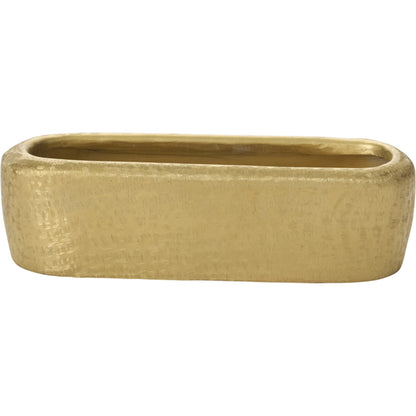 Blaze Trough by Accent Decor in gold. Made from metal in a unique style.