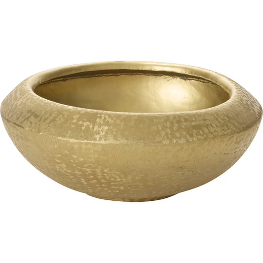 001 SI-2539423 | Primary Silo | Blaze Bowl by Accent Decor in gold. Made from metal in a unique style.