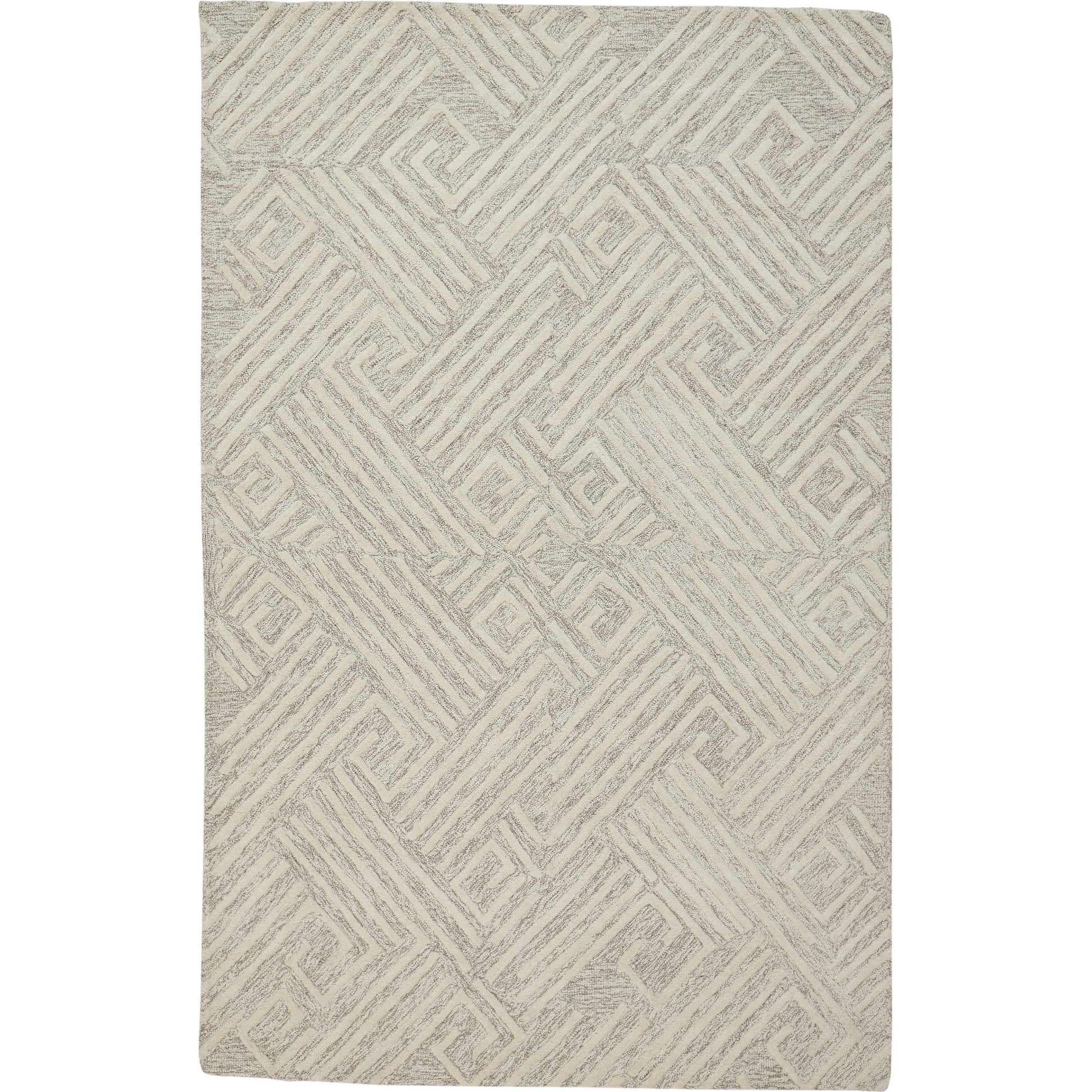 Enzo Geo Wool Rug - 8737F by Feizy. Made from wool in a unique style.
