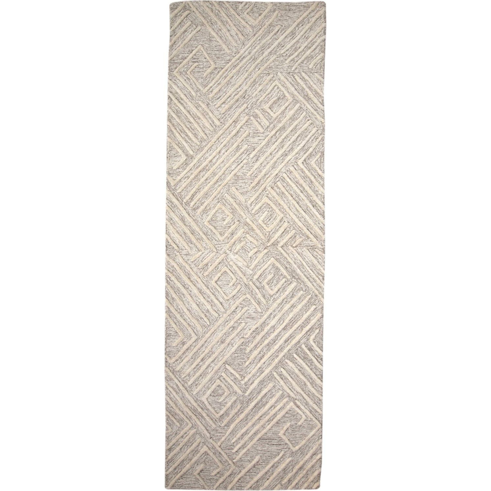 Enzo Geo Wool Rug - 8737F by Feizy. Made from wool in a unique style.