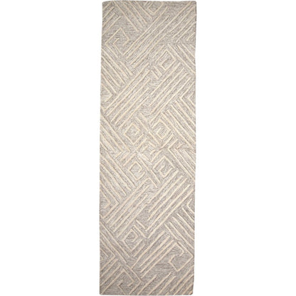 Enzo Geo Wool Rug - 8737F by Feizy. Made from wool in a unique style.