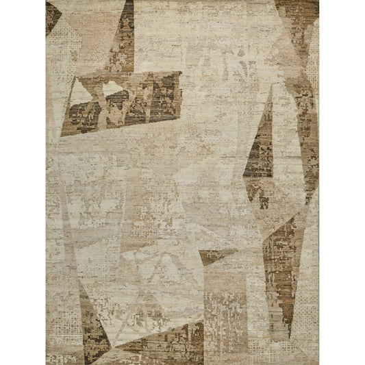 Moderno 7423 Rug by Exquisite Rugs in beige, taupe, brown. Made from new zealand wool in a unique style.
