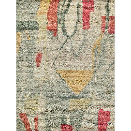 Marrakesh 7426 Rug by Exquisite Rugs in red, yellow, multi. Made from wool in a unique style.