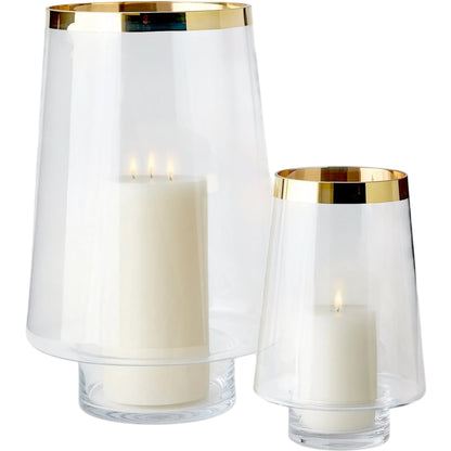 Banded Hurricane by Global Views. Made from glass in a transitional style.