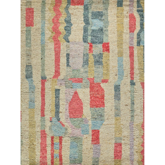 Marrakesh 7427 Rug by Exquisite Rugs in red, yellow, multi. Made from wool in a unique style.