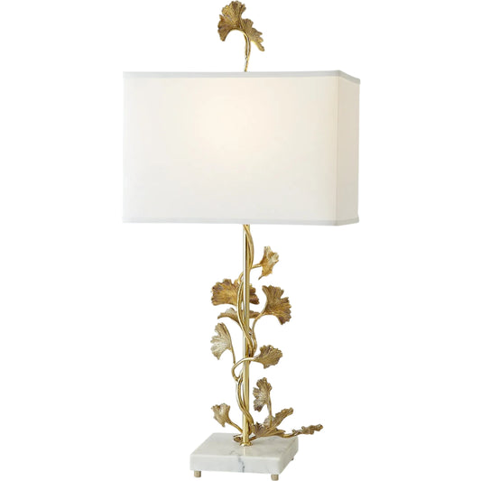 001 SR-827783 | Primary Silo | Ginkgo Table Lamp by Global Views. Made from unique in a transitional style.