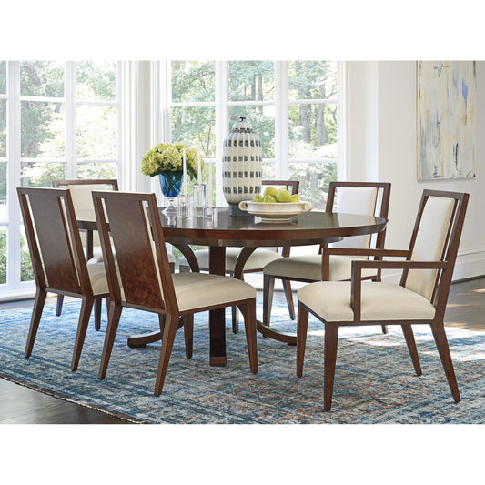 Boswell Splat Back Side Chair by Lexington in biscayne. Made from unique in a unique style.