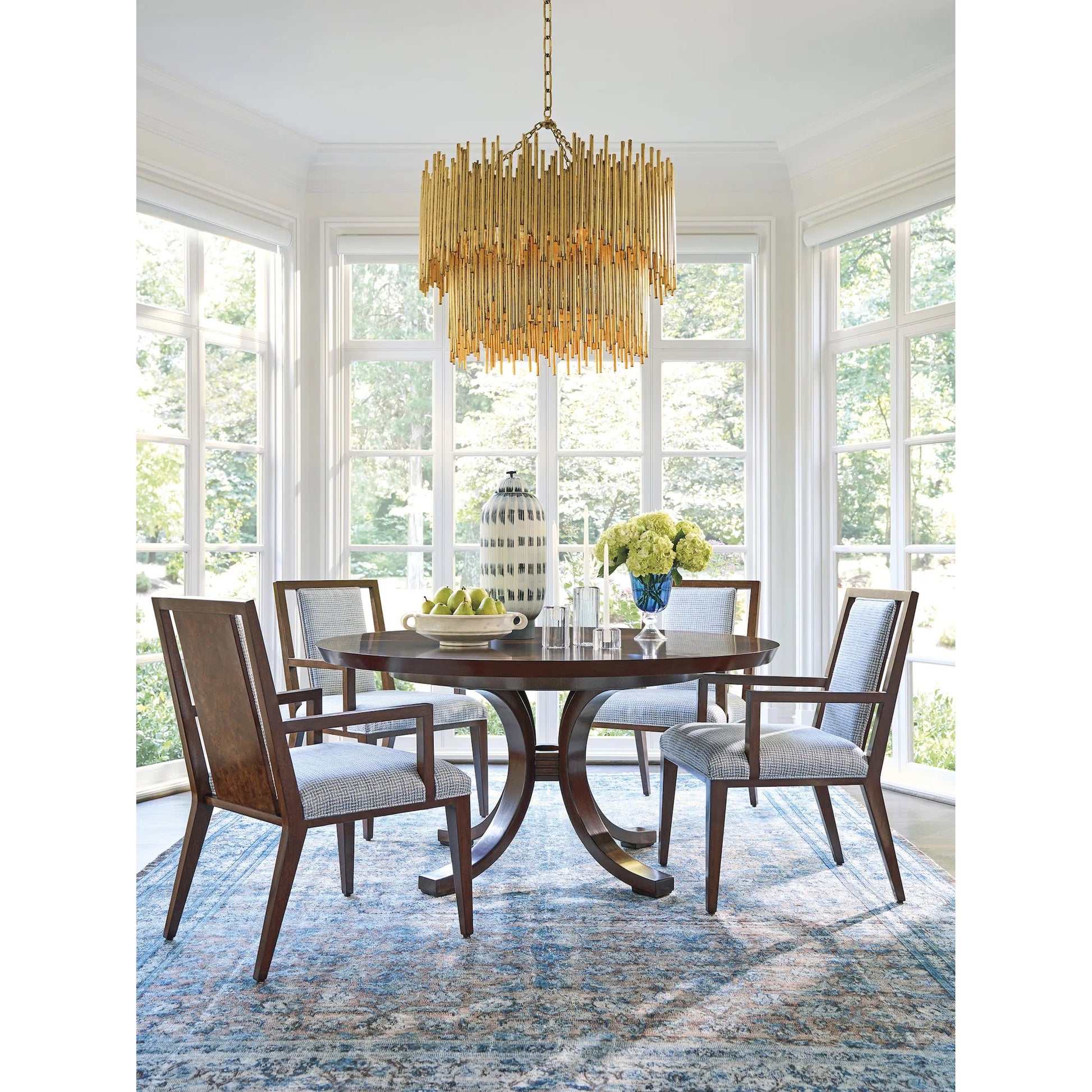 Boswell Splat Back Arm Chair by Lexington. Made from unique in a traditional style.