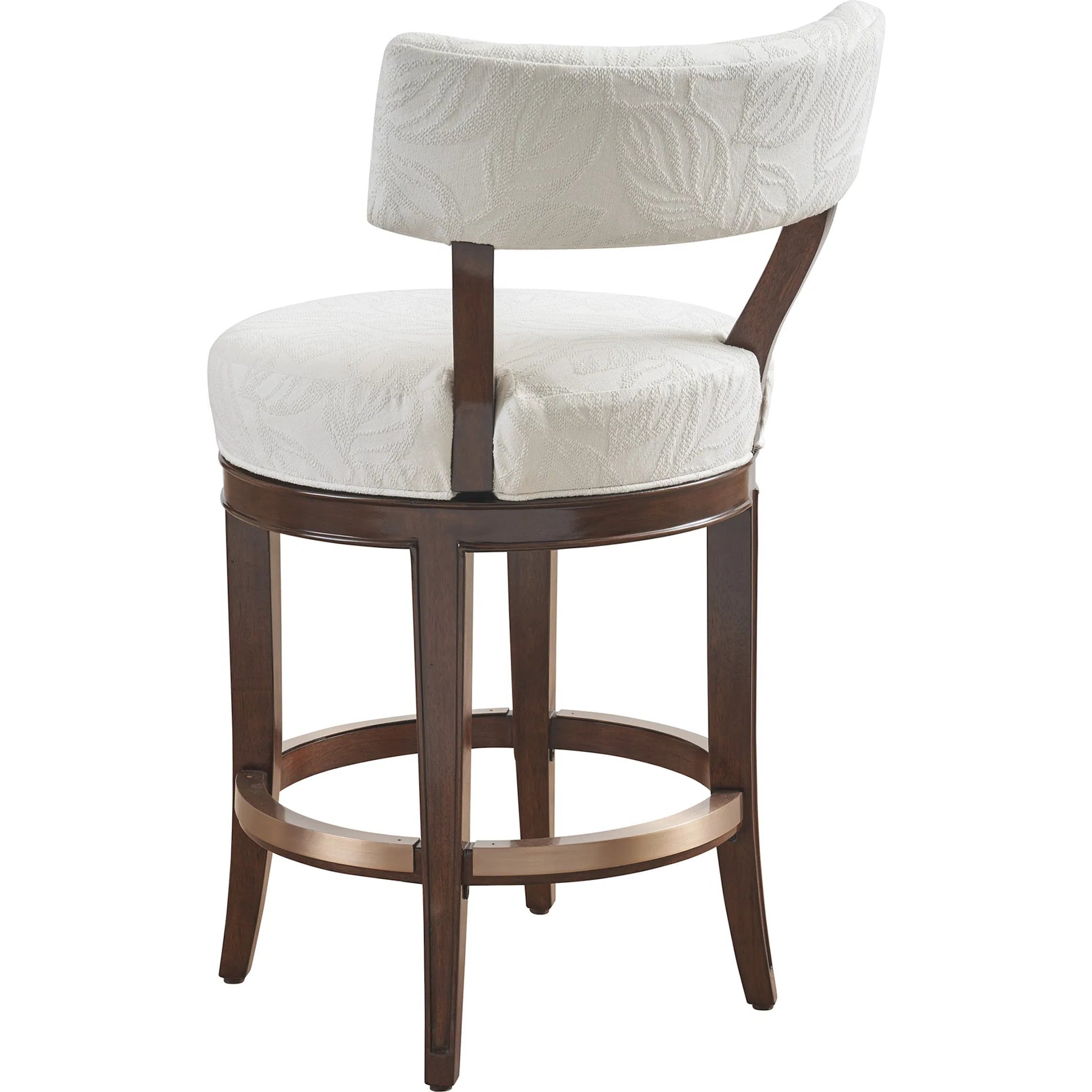 Giles Upholstered Swivel Counter Stool by Lexington. Made from unique in a transitional style.