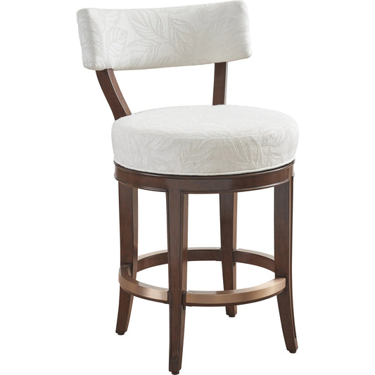 Giles Upholstered Swivel Counter Stool by Lexington. Made from unique in a unique style.