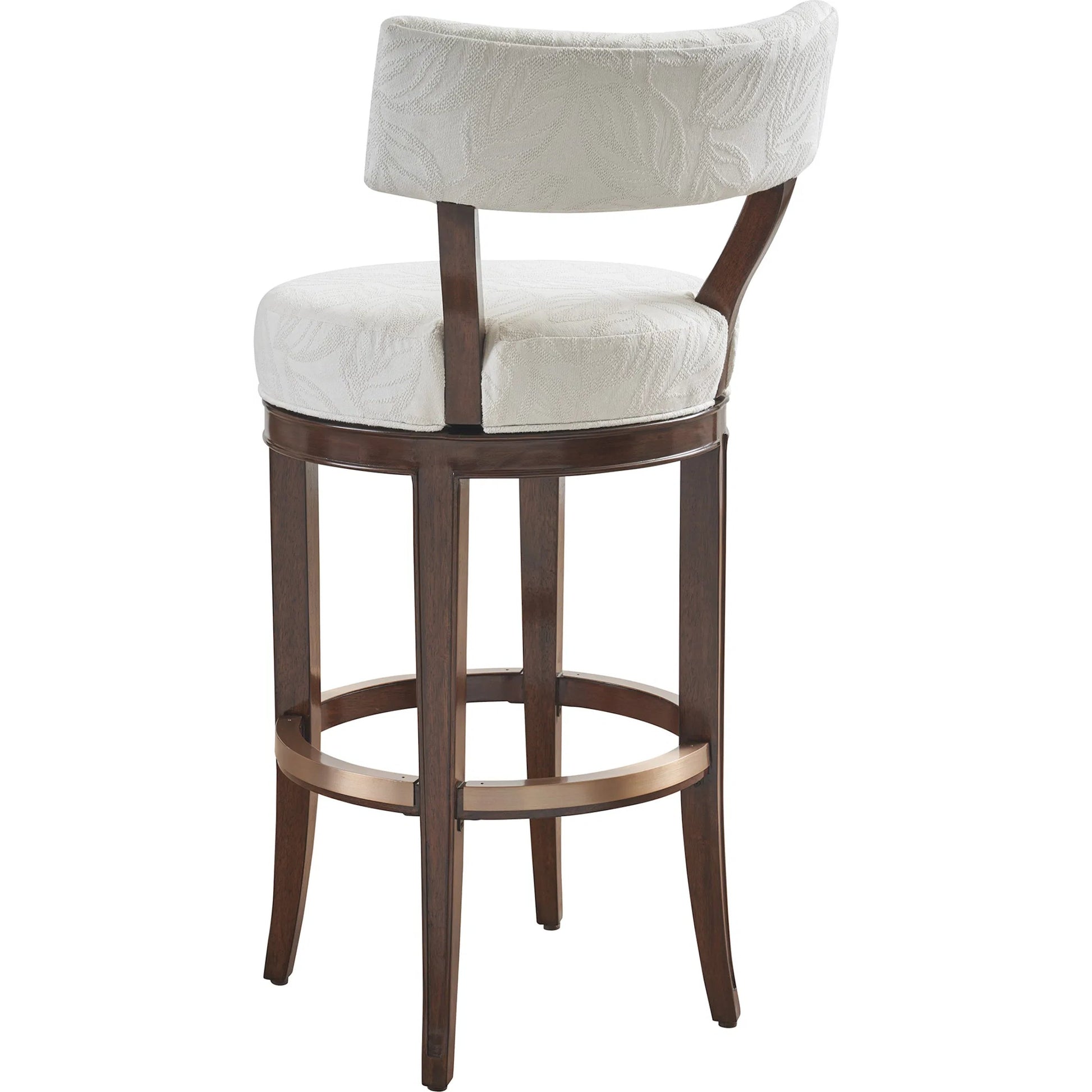 Giles Upholstered Swivel Bar Stool by Lexington. Made from unique in a transitional style.
