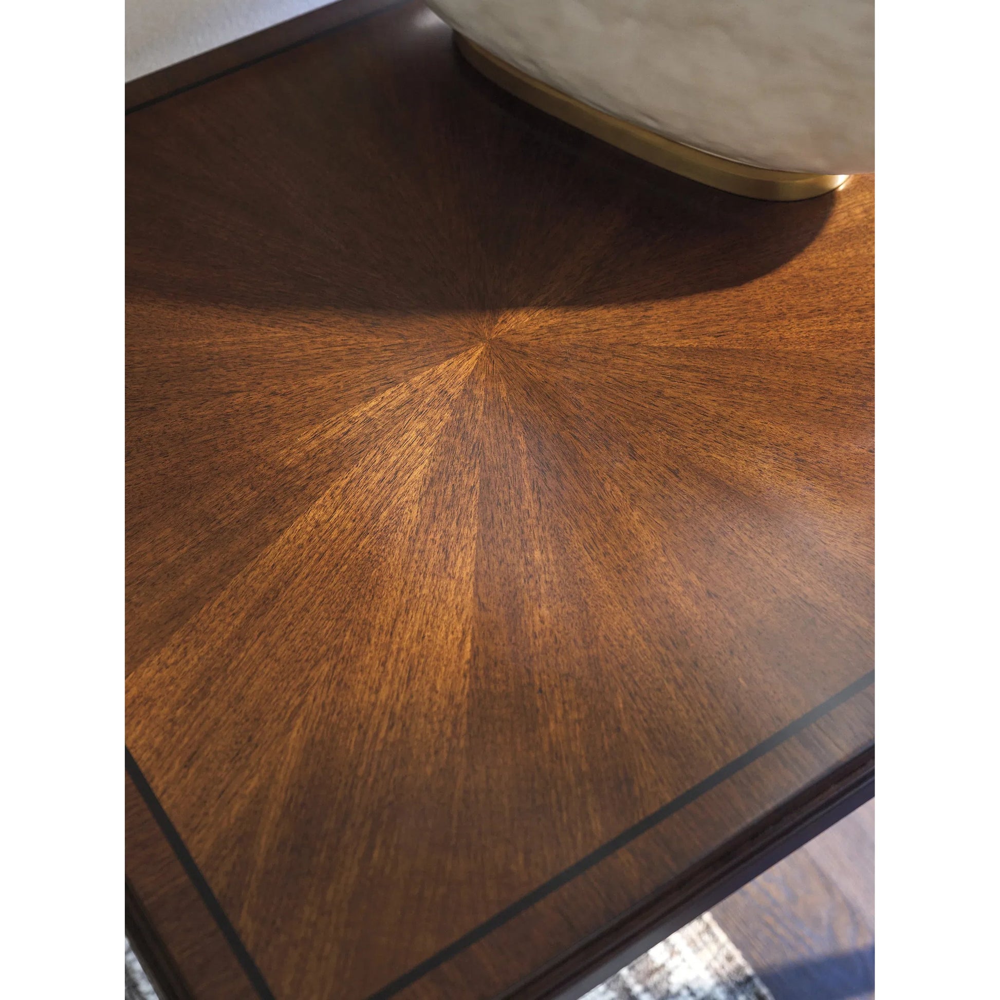 Andora Square Lamp Table by Lexington. Made from unique in a traditional style.