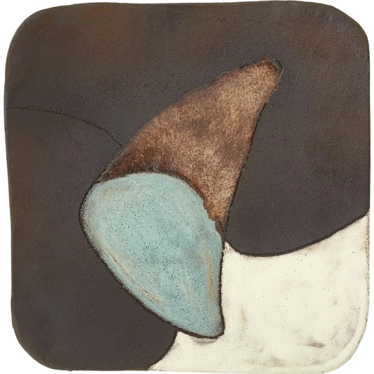 Retro Platter by Global Views in tan. Made from unique in a unique style.