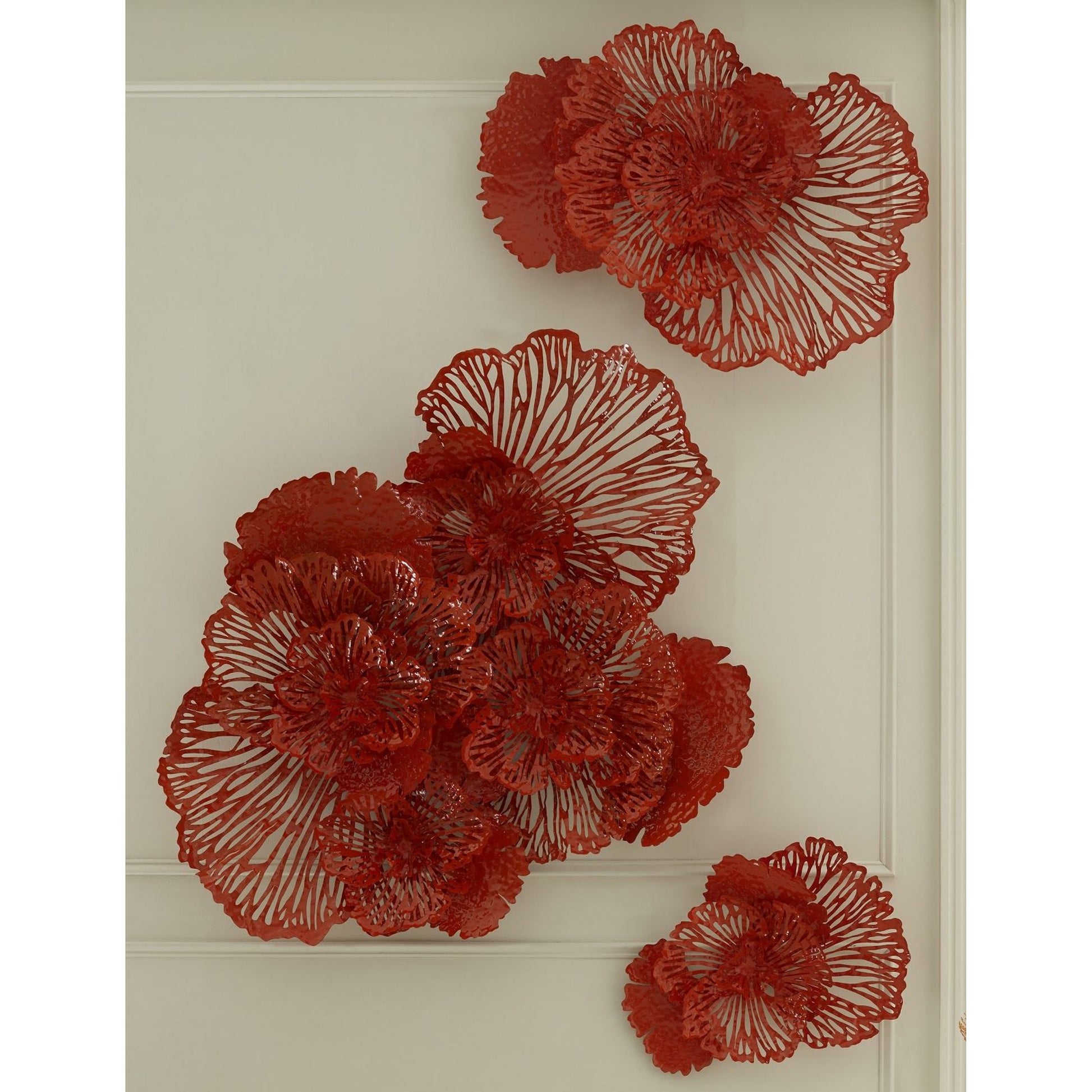 Flower Wall Art by Phillips Collection. Made from metal in a eclectic & global style.