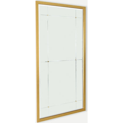 Beaumont Floor Mirror by Global Views. Made from unique in a transitional style.