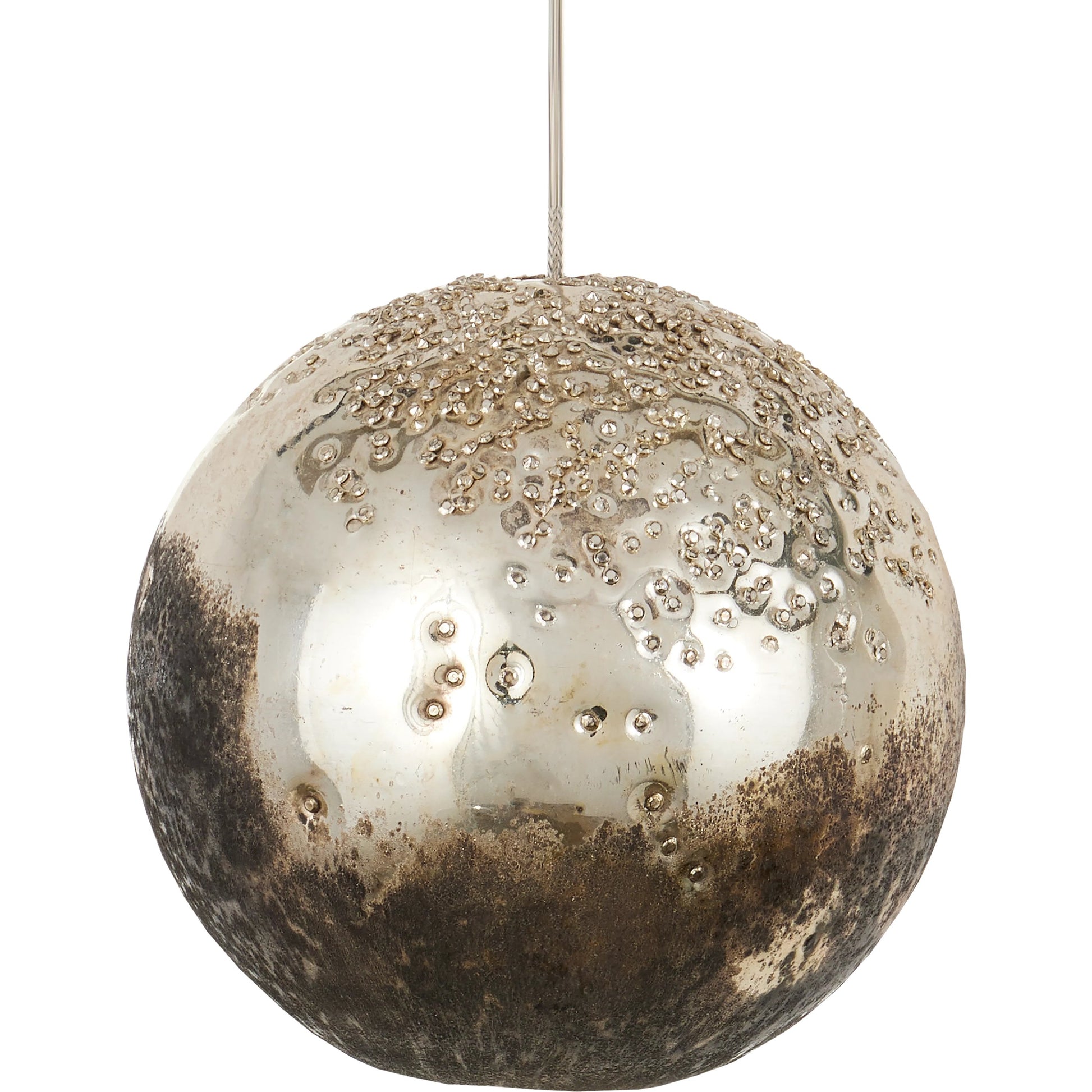 Pathos 30-LIGHT Multi-Drop Pendant by Currey and Company in antique silver, antique gold, matte charcoal, silver. Made from glass in a modern style.