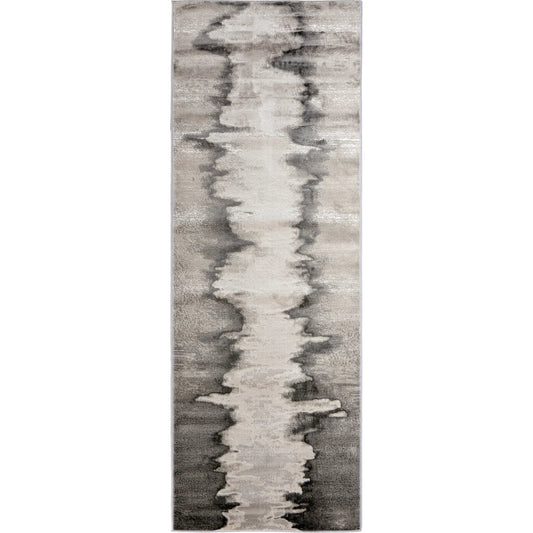 Micah Rug - 39LQF by Feizy in gray, taupe, ivory. Made from polyester, polypropylene in a unique style.