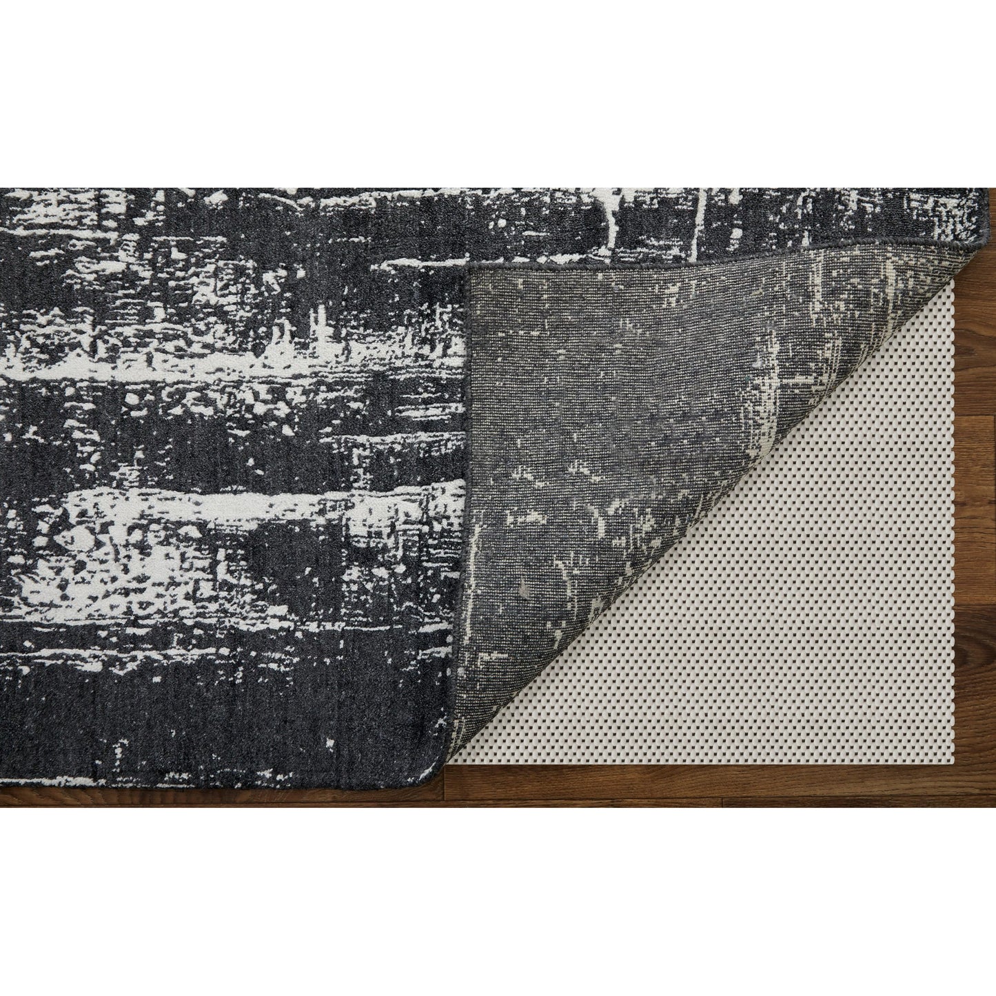 009 SI-2006000,SI-2006001,SI-2006002,SI-2006003,SI-2006004,SI-2006006 | Closeup | Coda Rug - 8929F by Feizy in black, white. Made from wool, viscose in a unique style.