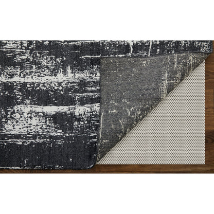 Coda Rug - 8929F by Feizy in black, white. Made from wool, viscose in a unique style.